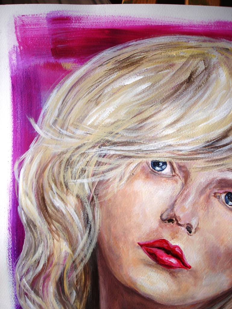 Original Portraiture Pop Culture/Celebrity Painting by Ann Abel Iseux