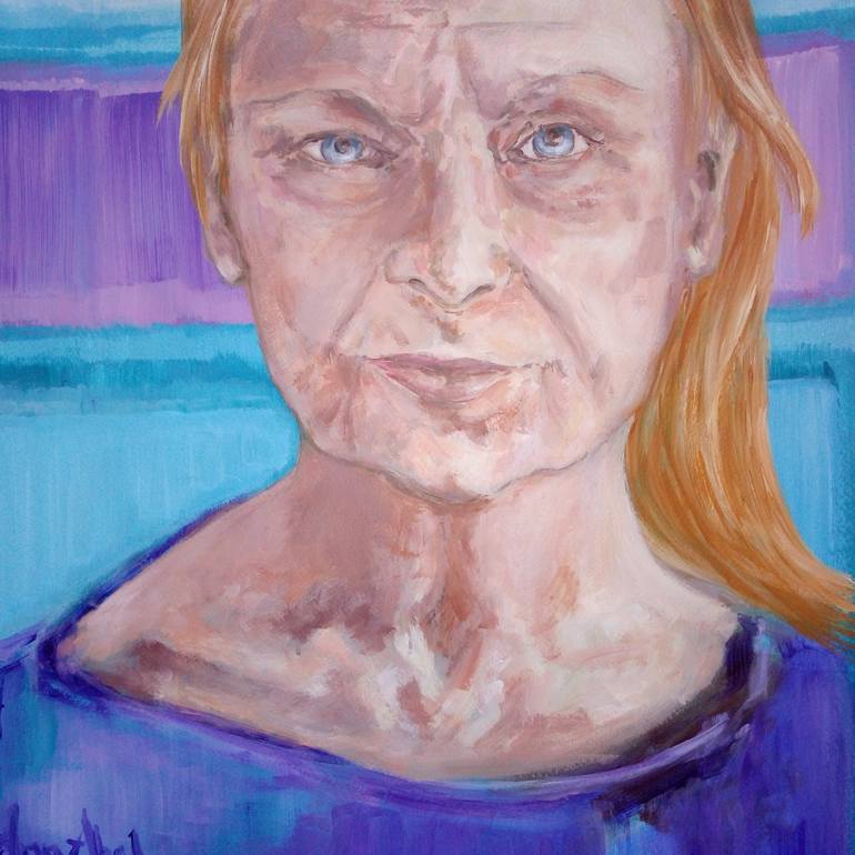 Original Portrait Painting by Ann Abel Iseux
