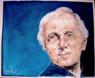 CHARLES AZNAVOUR portrait thumb