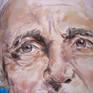Charles Aznavour portrait eyes