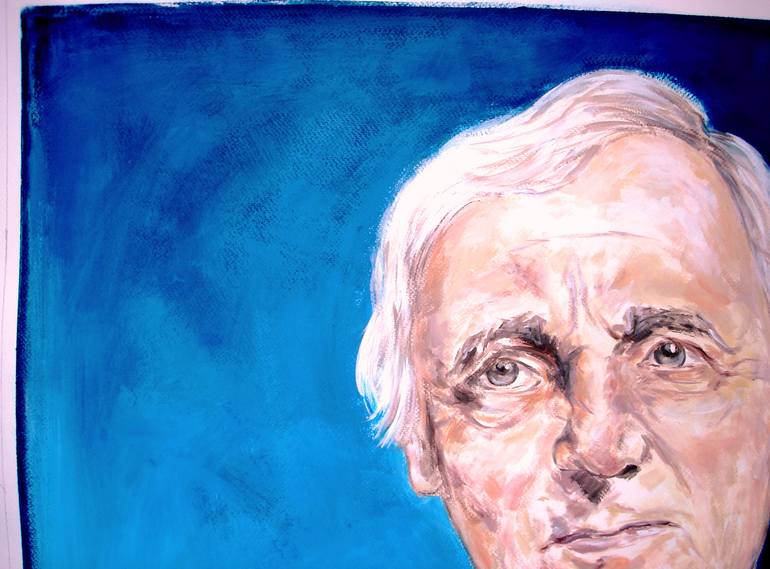 Original Portraiture Pop Culture/Celebrity Painting by Ann Abel Iseux