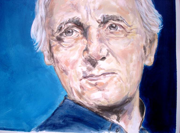 Original Portraiture Pop Culture/Celebrity Painting by Ann Abel Iseux