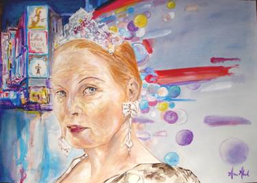 Vivienne Westwood. Portrait. The Queen of London nights. thumb