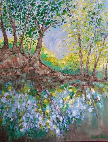 Original Fine Art Nature Paintings by Ann Abel Iseux