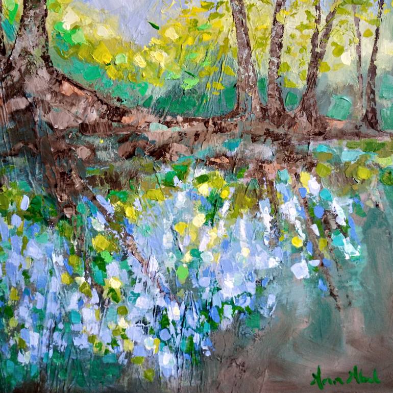 Original Nature Painting by Ann Abel Iseux
