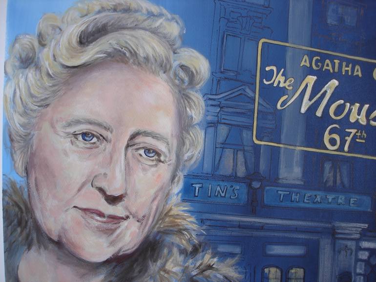 Original Portraiture Pop Culture/Celebrity Painting by Ann Abel Iseux