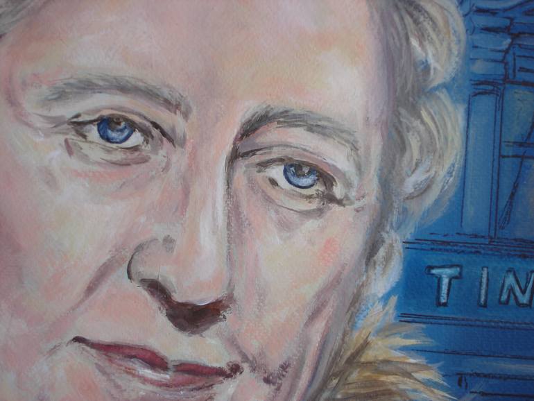 Original Portraiture Pop Culture/Celebrity Painting by Ann Abel Iseux