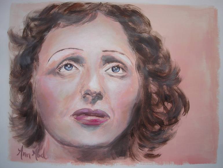 Original Portraiture Portrait Painting by Ann Abel Iseux