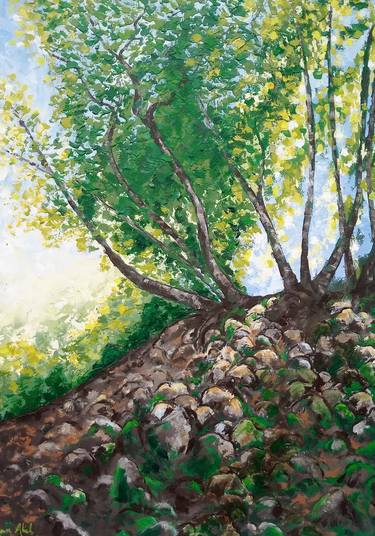 Original Fine Art Landscape Paintings by Ann Abel Iseux