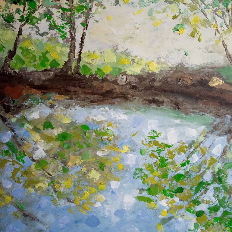 Original Nature Painting by Ann Abel Iseux