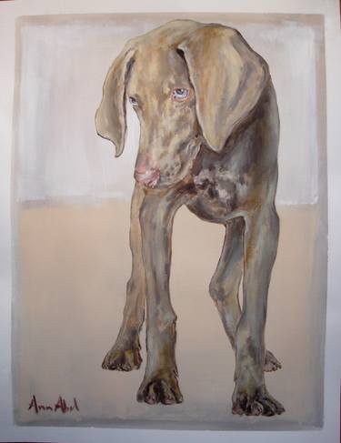 Original Dogs Paintings by Ann Abel Iseux