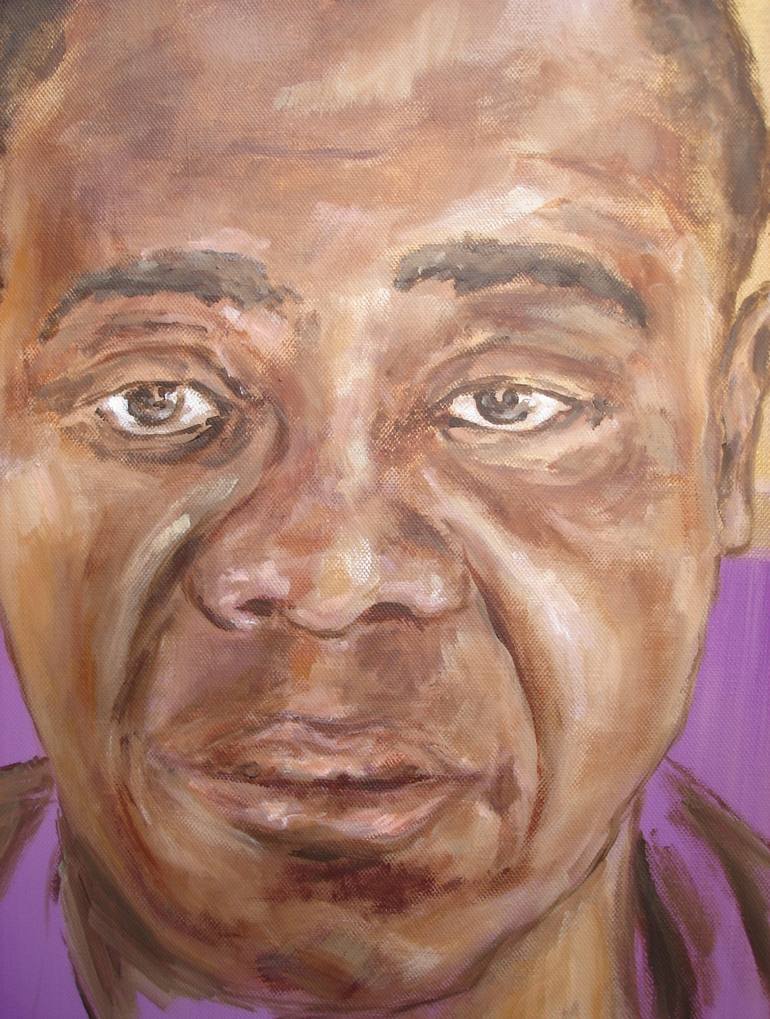 Original Expressionism People Painting by Ann Abel Iseux