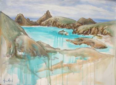 Original Seascape Paintings by Ann Abel Iseux