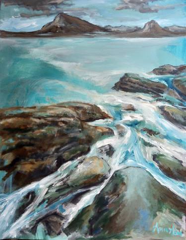 Original Seascape Paintings by Ann Abel Iseux