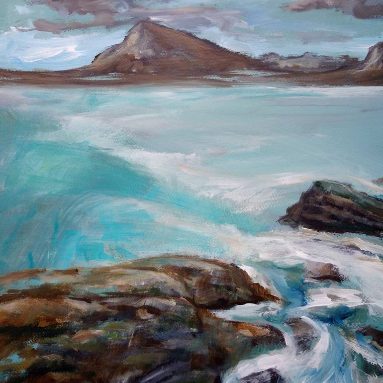 Original Seascape Painting by Ann Abel Iseux