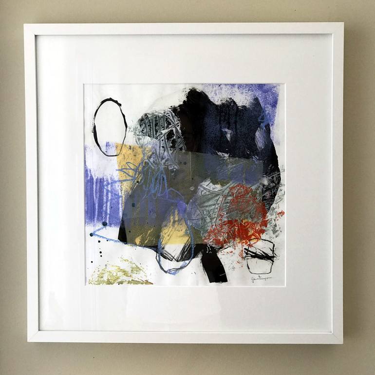 Original Abstract Expressionism Abstract Painting by Jane Kenyon