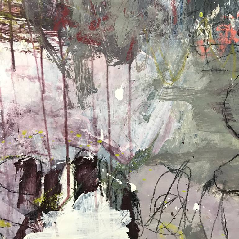 Original Abstract Expressionism Abstract Painting by Jane Kenyon
