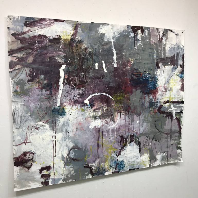 Original Abstract Expressionism Abstract Painting by Jane Kenyon