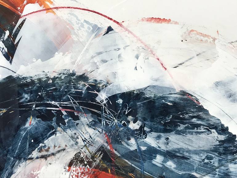 Original Abstract Expressionism Abstract Painting by Jane Kenyon