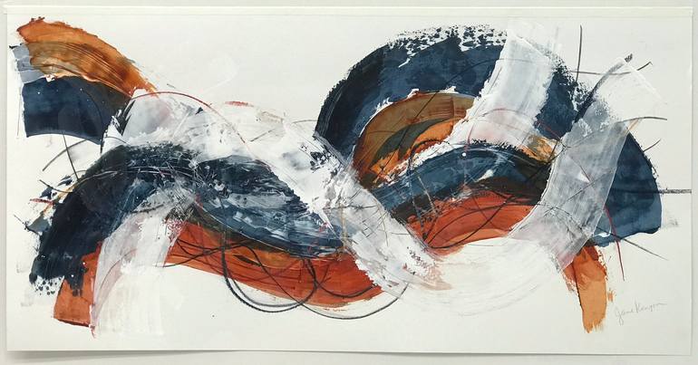 Original Abstract Expressionism Abstract Painting by Jane Kenyon
