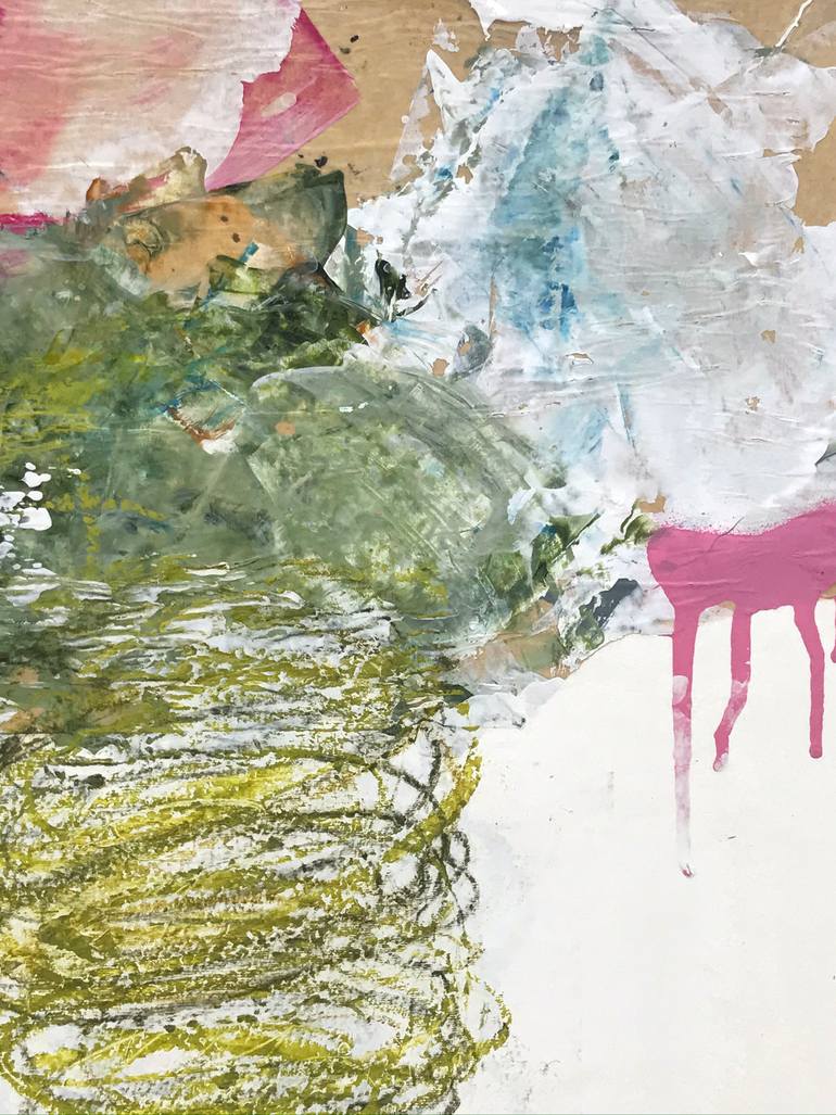 Original Abstract Expressionism Abstract Painting by Jane Kenyon