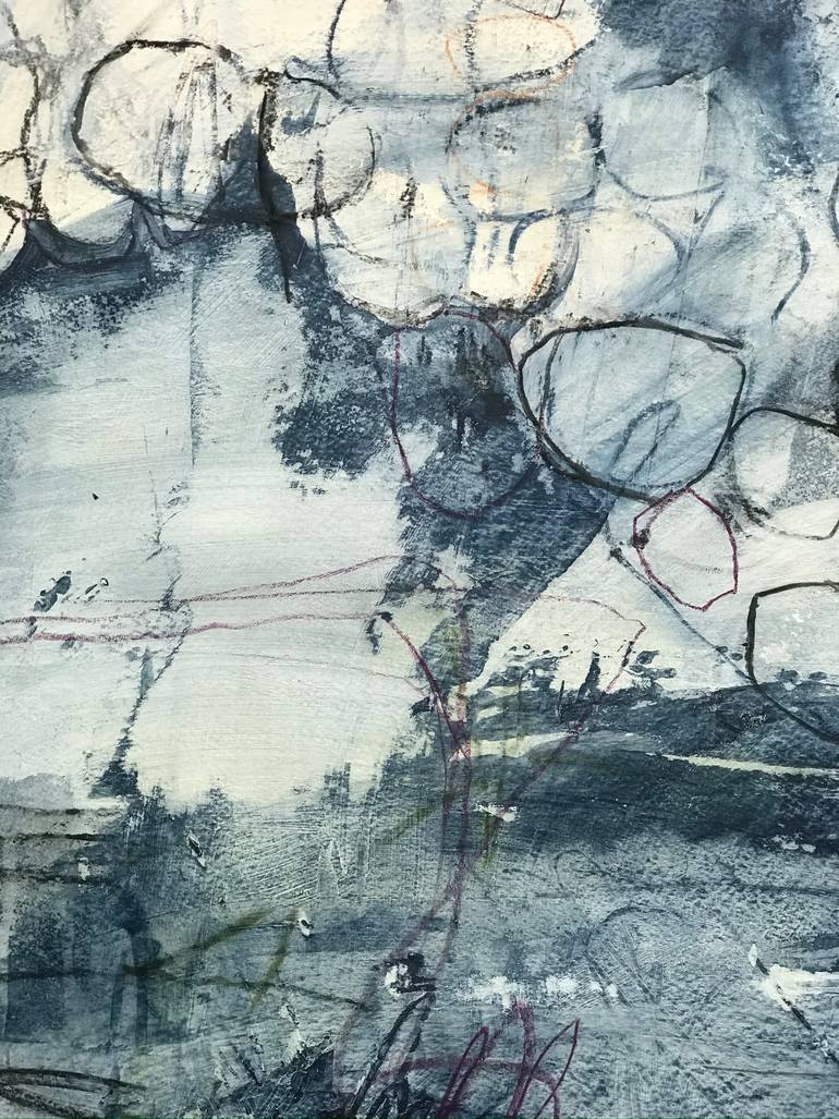 Original Abstract Expressionism Abstract Painting by Jane Kenyon