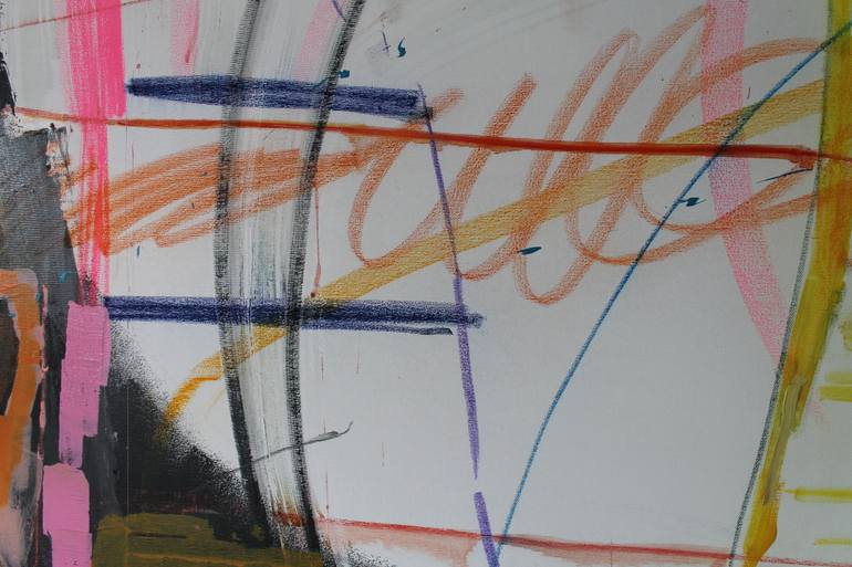 Original Abstract Expressionism Abstract Painting by Sergiy Dekalyuk