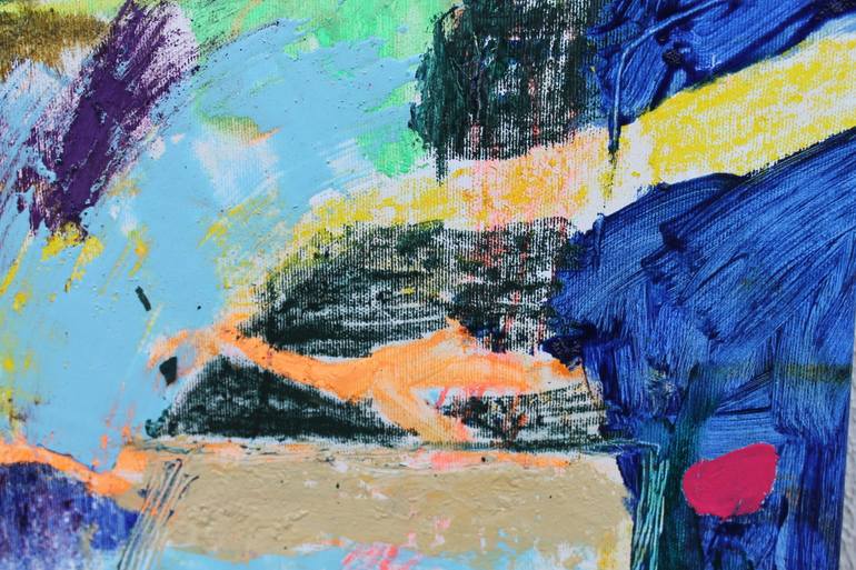 Original Abstract Expressionism Abstract Painting by Sergiy Dekalyuk