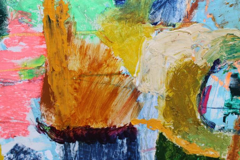 Original Abstract Expressionism Abstract Painting by Sergiy Dekalyuk