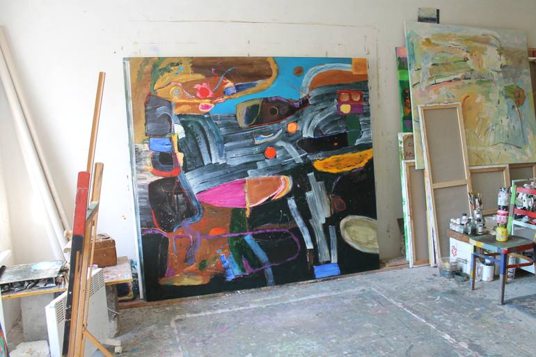 Original Abstract Painting by Sergiy Dekalyuk