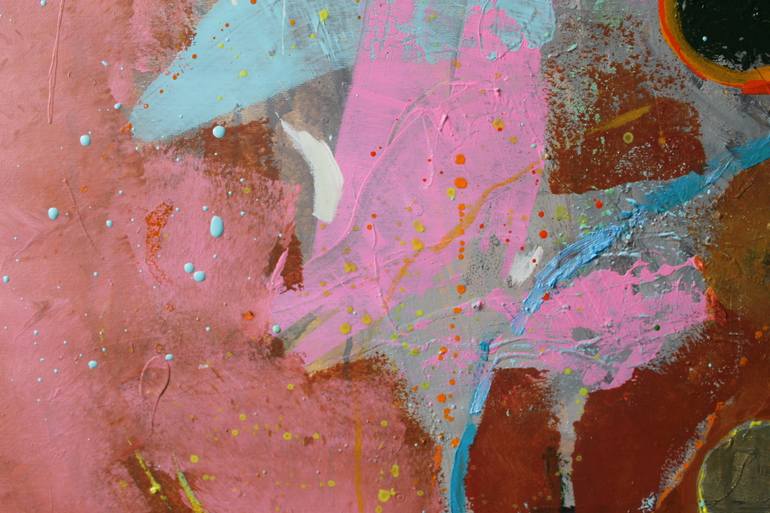 Original Abstract Expressionism Abstract Painting by Sergiy Dekalyuk