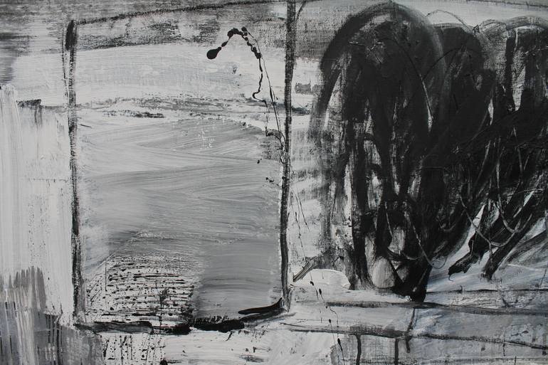 Original Abstract Expressionism Abstract Painting by Sergiy Dekalyuk