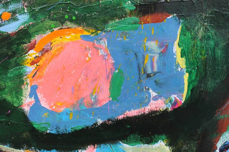 Original Abstract Expressionism Abstract Painting by Sergiy Dekalyuk