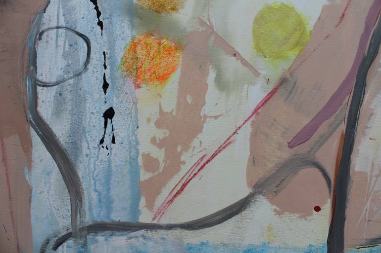 Original Abstract Expressionism Abstract Painting by Sergiy Dekalyuk