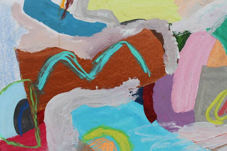 Original Abstract Expressionism Abstract Painting by Sergiy Dekalyuk