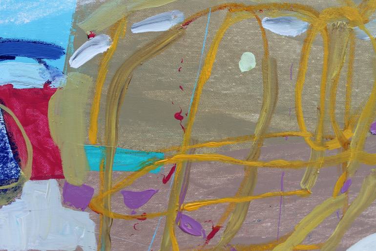 Original Abstract Expressionism Abstract Painting by Sergiy Dekalyuk