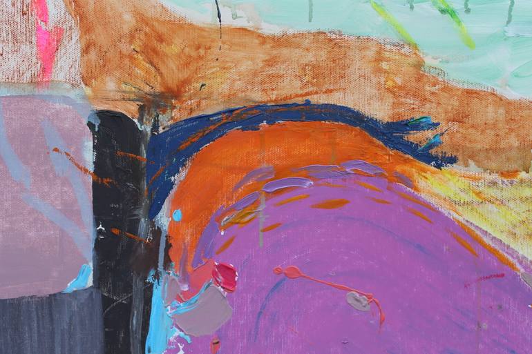 Original Abstract Expressionism Abstract Painting by Sergiy Dekalyuk