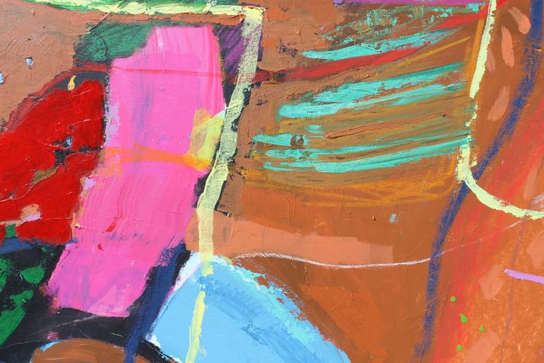 Original Abstract Expressionism Abstract Painting by Sergiy Dekalyuk