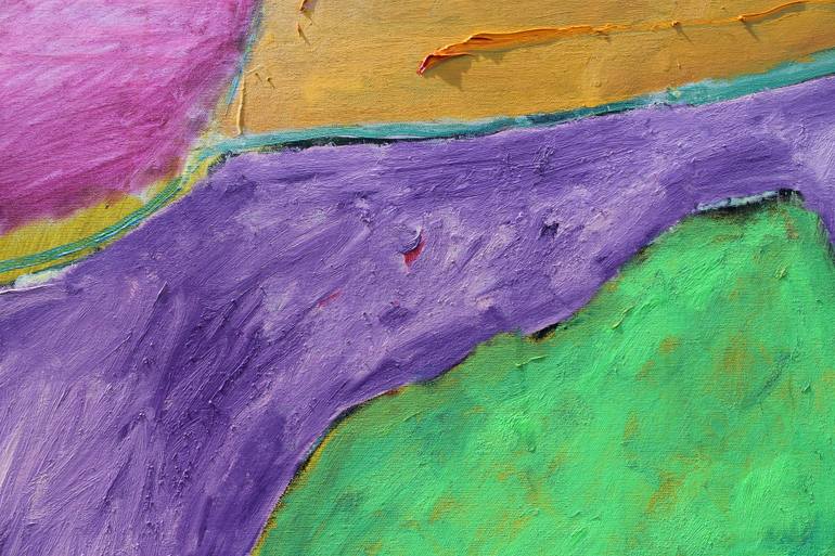 Original Abstract Expressionism Abstract Painting by Sergiy Dekalyuk