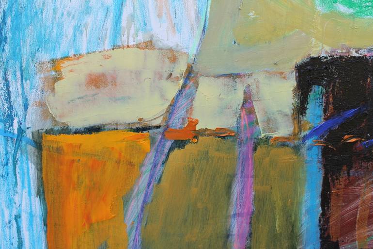 Original Abstract Expressionism Abstract Painting by Sergiy Dekalyuk