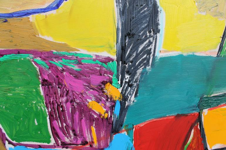 Original Abstract Expressionism Abstract Painting by Sergiy Dekalyuk