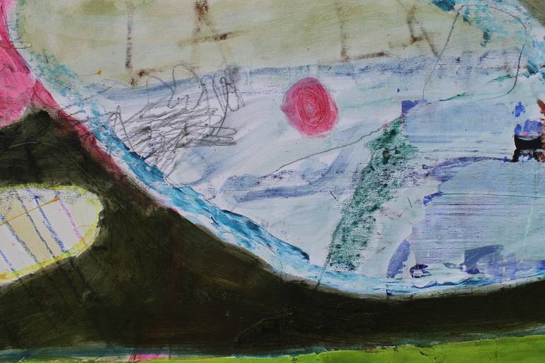 Original Abstract People Painting by Sergiy Dekalyuk