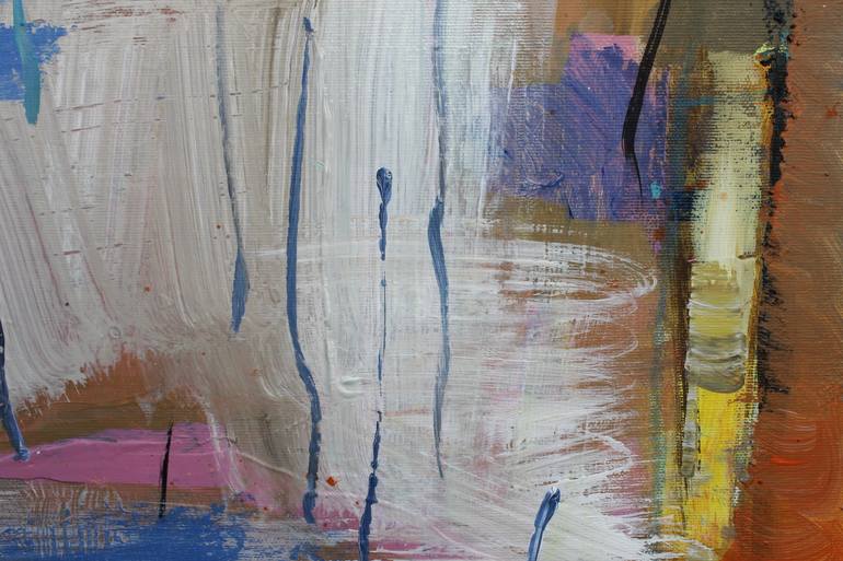 Original Abstract Expressionism Abstract Painting by Sergiy Dekalyuk