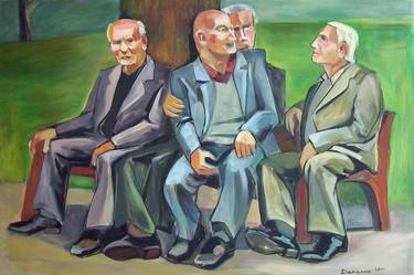 Original Realism People Paintings by Sergiy Dekalyuk