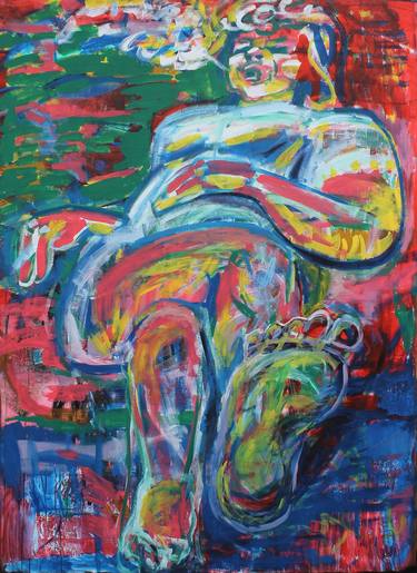 Original Expressionism Body Paintings by Sergiy Dekalyuk