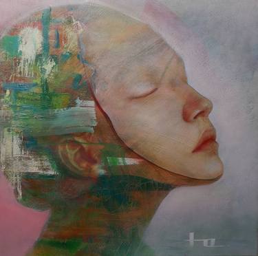 Original Abstract Portrait Paintings by Igor Panchuk