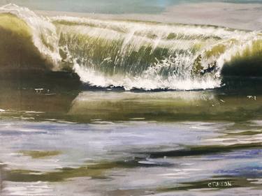 Original Realism Seascape Paintings by Dennis Crayon