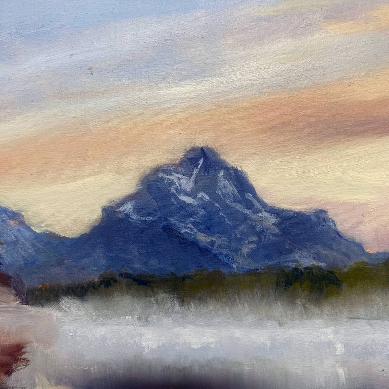 Original Contemporary Landscape Painting by Dennis Crayon