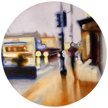 Original Contemporary Landscape Painting by Dennis Crayon