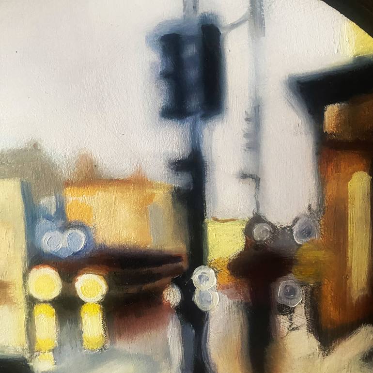 Original Contemporary Landscape Painting by Dennis Crayon